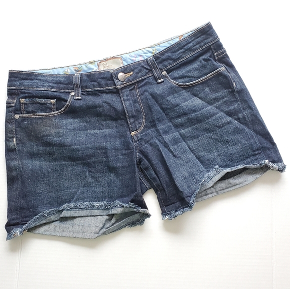 Paige Jimmy Jimmy Denim Shorts - Picture 1 of 3